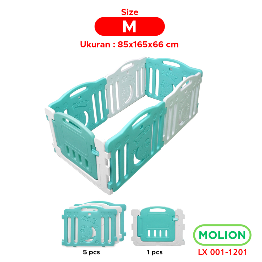 Pagar Anak Pagar Bayi Pagar Mainan Anak Bayi Baby Fence Lengkap dan Kokoh 001-M1201