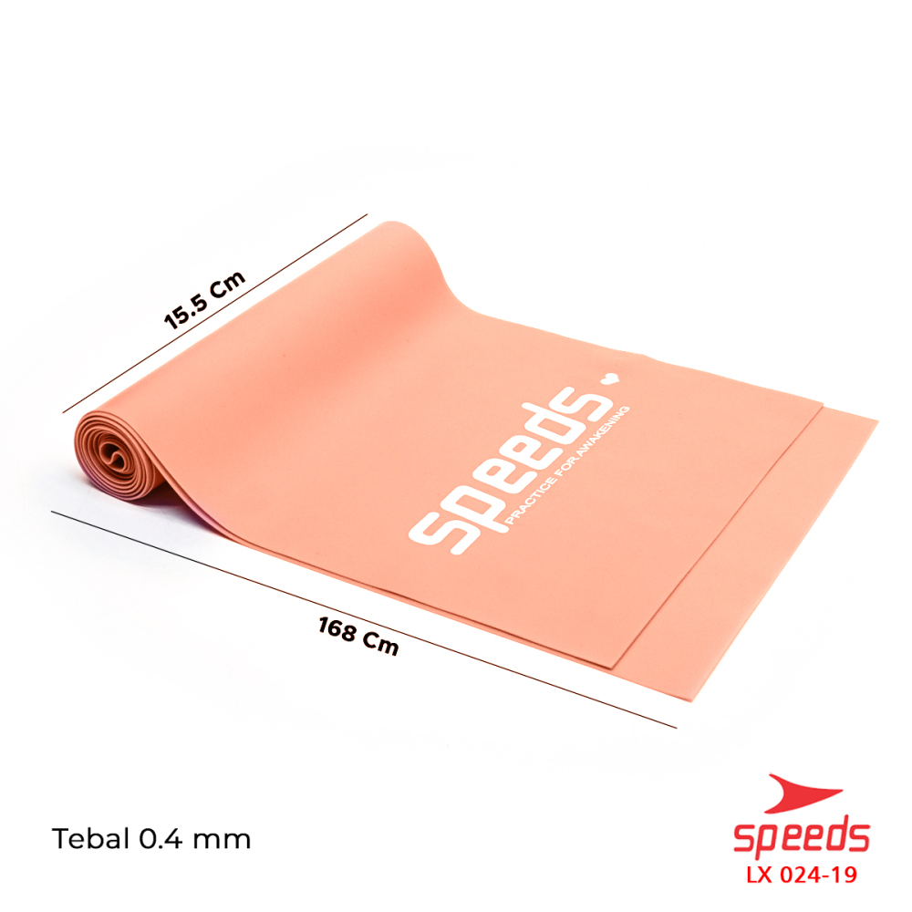 SPEEDS Long Resistance Band Sheet Power Band Flexi Band Olahraga Karet Yoga Gym Fitness 024-19