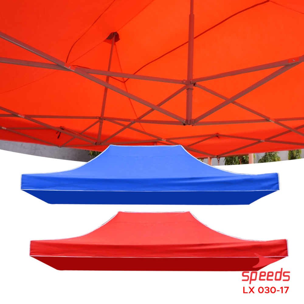 SPEEDS Terpal Tenda 3x4.5m Tenda Lipat Jualan Tenda Bazar Waterproof Berbahan Kain Oxford 600D 030-17