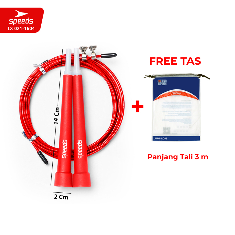 SPEEDS Skipping Lompat Tali Kansen Loncat Tali Digital Jump Rope Lompat Tali 021-1604