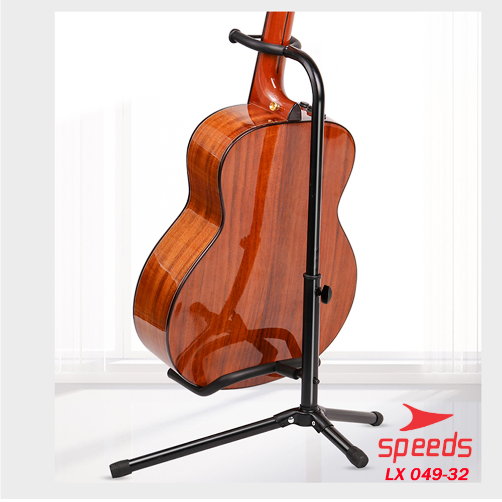 SPEEDS Stand Gitar Bass Ukulele Elektrik Dudukan Gitar Penyangga Gitar Jepitan Impor 049-32