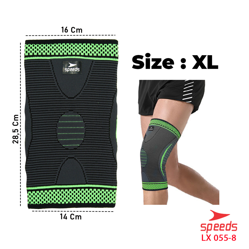 SPEEDS Pelindung Lutut Untuk Perlengkapan fitness Knee Protector 055-8