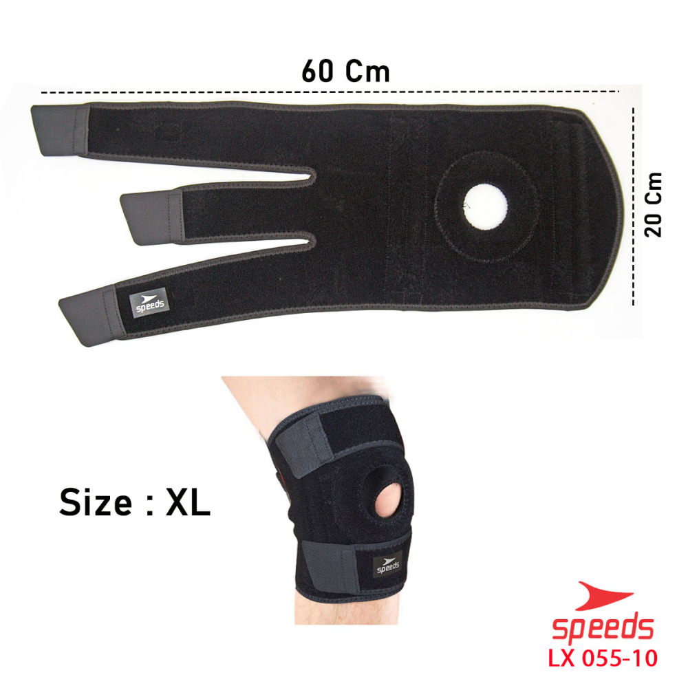 SPEEDS Pelindung Lutut Untuk Perlengkapan fitness Knee Protector 055-10