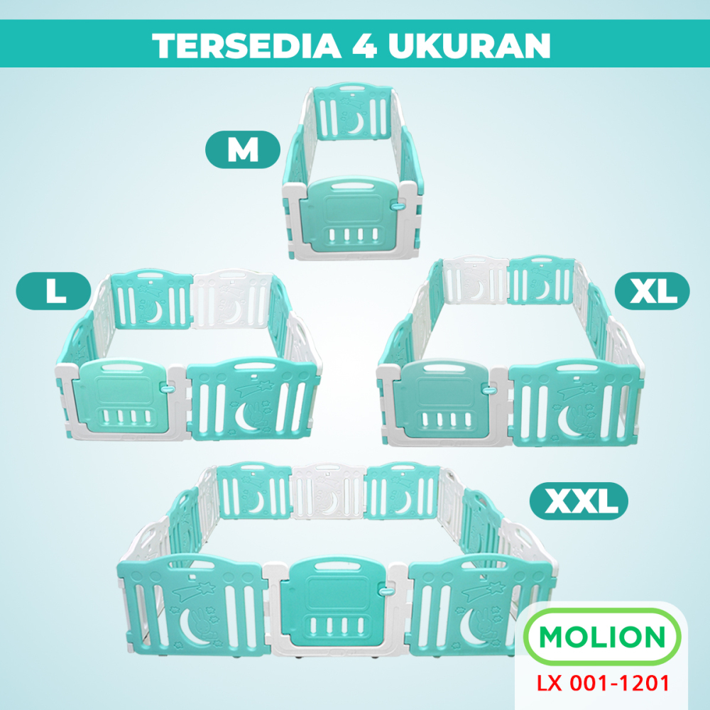 Pagar Anak Pagar Bayi Pagar Mainan Anak Bayi Baby Fence Lengkap dan Kokoh 001-1201