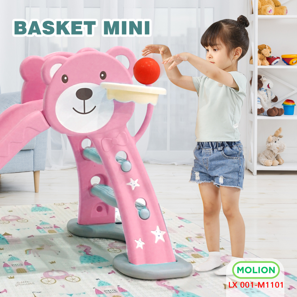 MOLION Mainan SNI Perosotan Anak Papan Seluncur Anak Playground Prosotan BabyFence PlayFence Berstandar 001-M1101