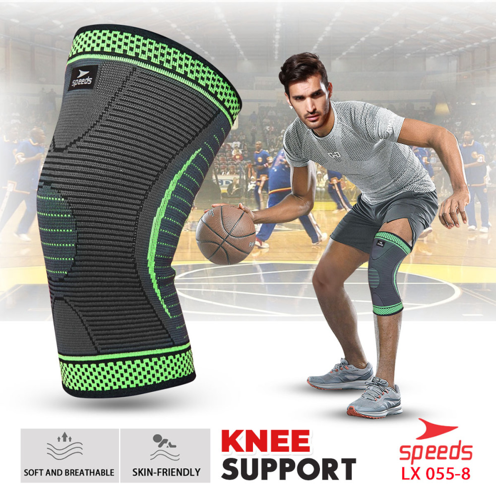 SPEEDS Pelindung Lutut Untuk Perlengkapan fitness Knee Protector 055-8