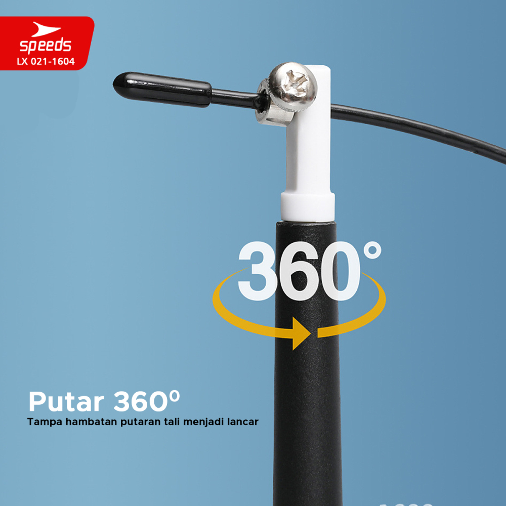 SPEEDS Skipping Lompat Tali Kansen Loncat Tali Digital Jump Rope Lompat Tali 021-1604