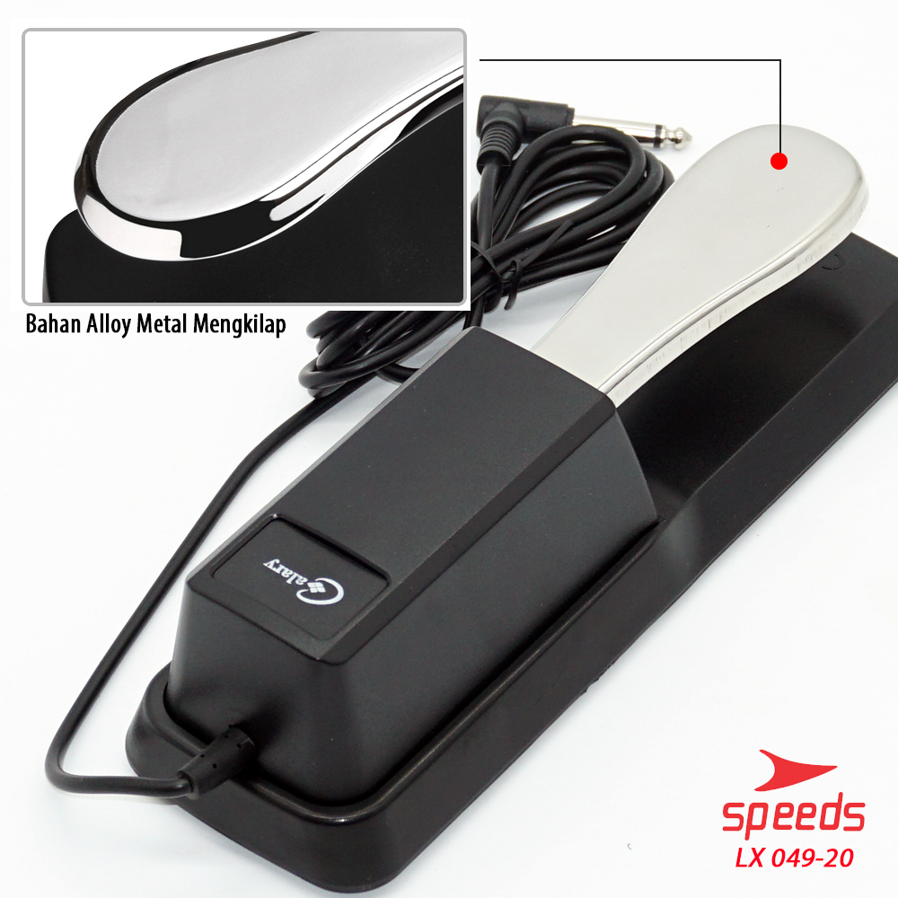 SPEEDS Sustain Pedal Keyboard Alat Musik Untuk Piano Elektrik Synthesizer Digital 049-20