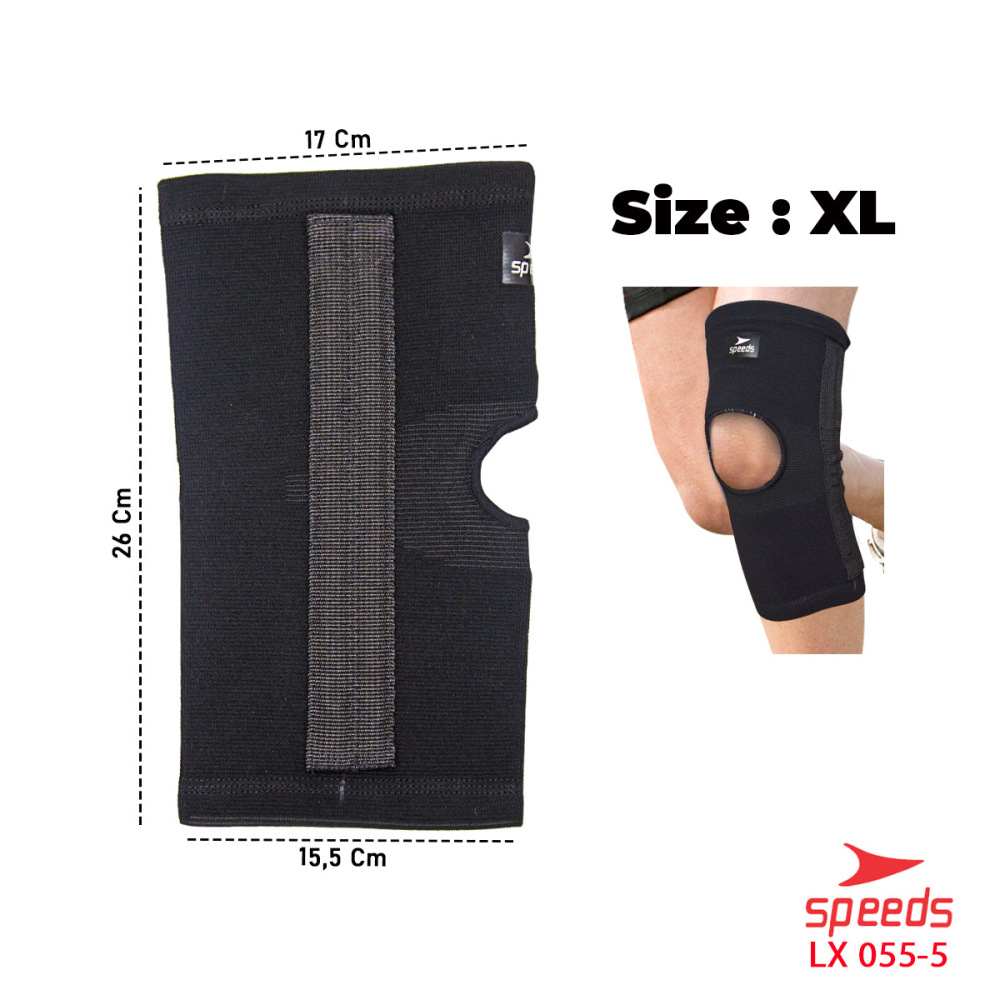 SPEEDS Pelindung Lutut Untuk Perlengkapan Fitness Knee Protector 055-5