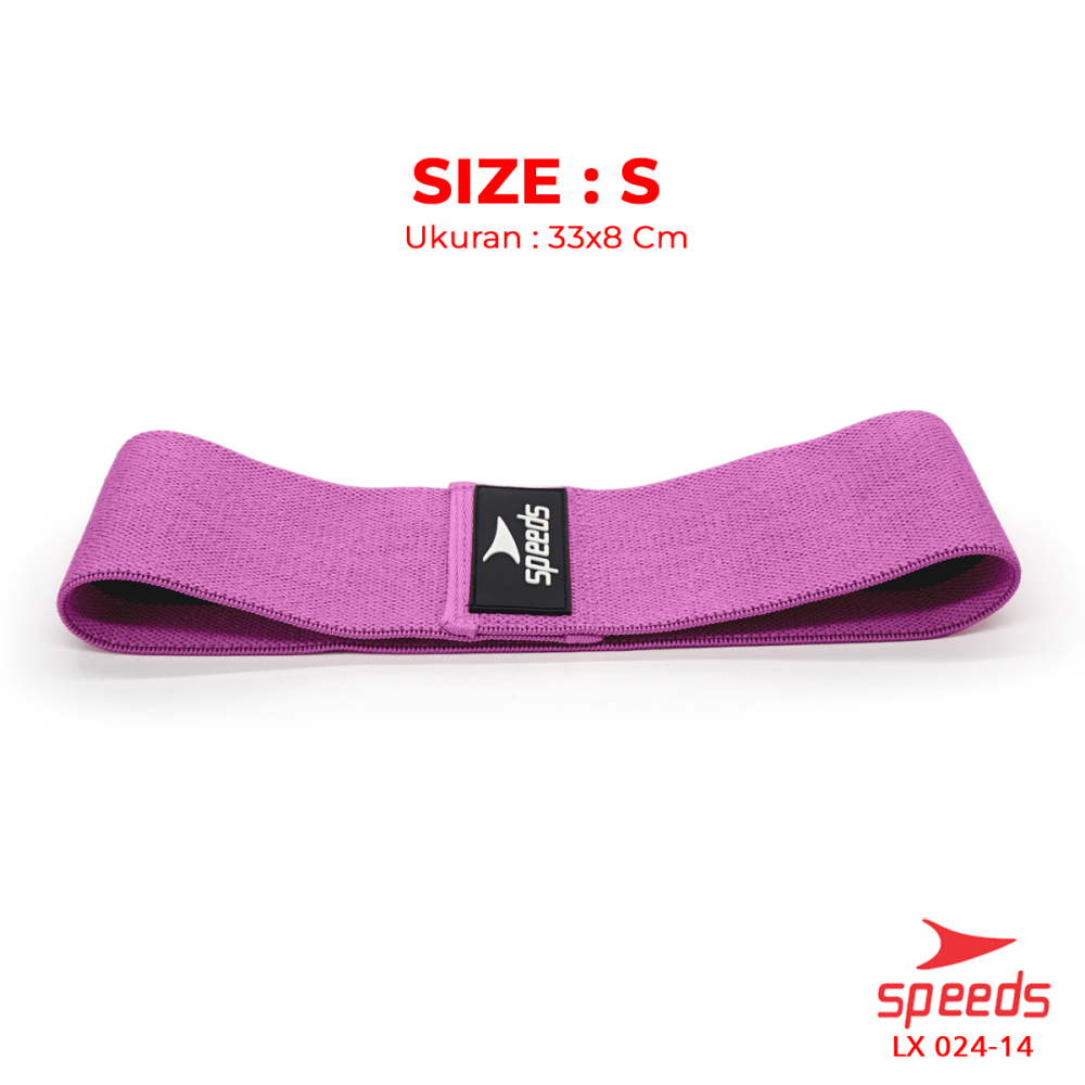 SPEEDS Resistance Band Gym Resistance Hip Band Yoga Pilates Karet Yoga 024-14