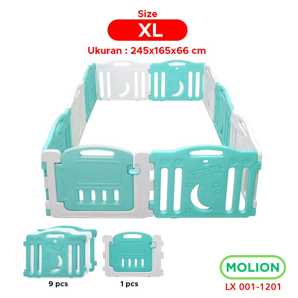 Pagar Anak Pagar Bayi Pagar Mainan Anak Bayi Baby Fence Lengkap dan Kokoh 001-M1201
