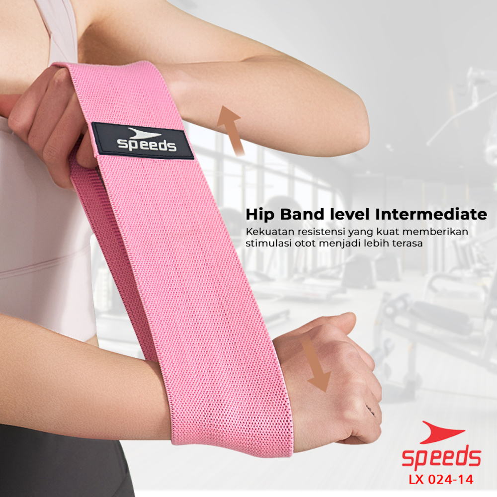 SPEEDS Resistance Band Gym Resistance Hip Band Yoga Pilates Karet Yoga 024-14
