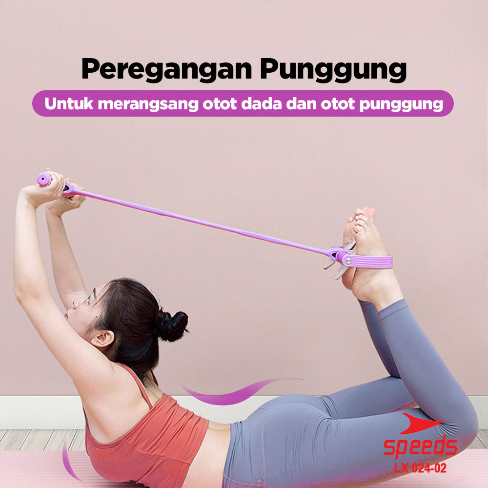 SPEEDS Tummy Trimmer TPR Alat Olahraga Sit Up Alat Pembakar Lemak Body Trimmer 024-2