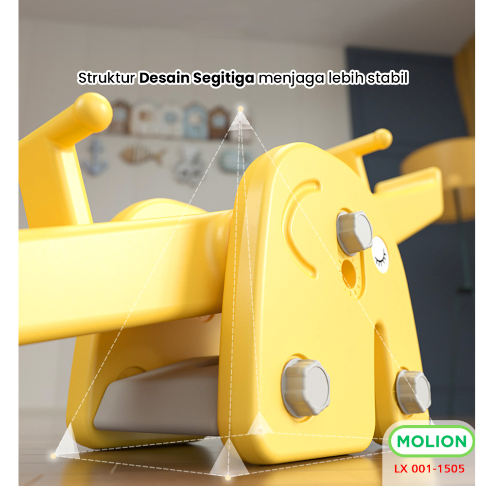 Mainan SNI Jungkat Jungkit Anak Seesaw Prosotan Jungkat-Jungkit Playground Perosotan Kuda Kudaan Berstandar 001-M1503