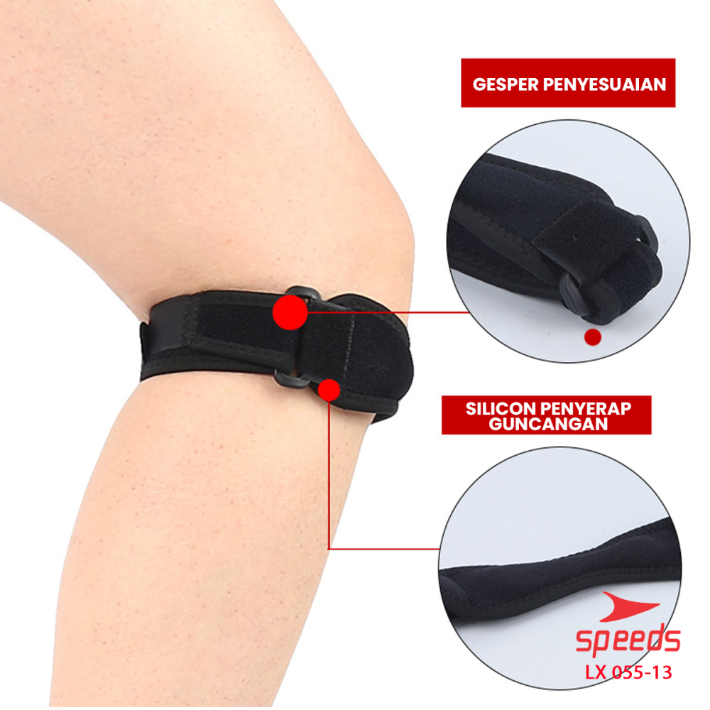 SPEEDS Pelindung Pegelangan lutut untuk Perlengkapan Training Fitness Wrist supporter 055-13
