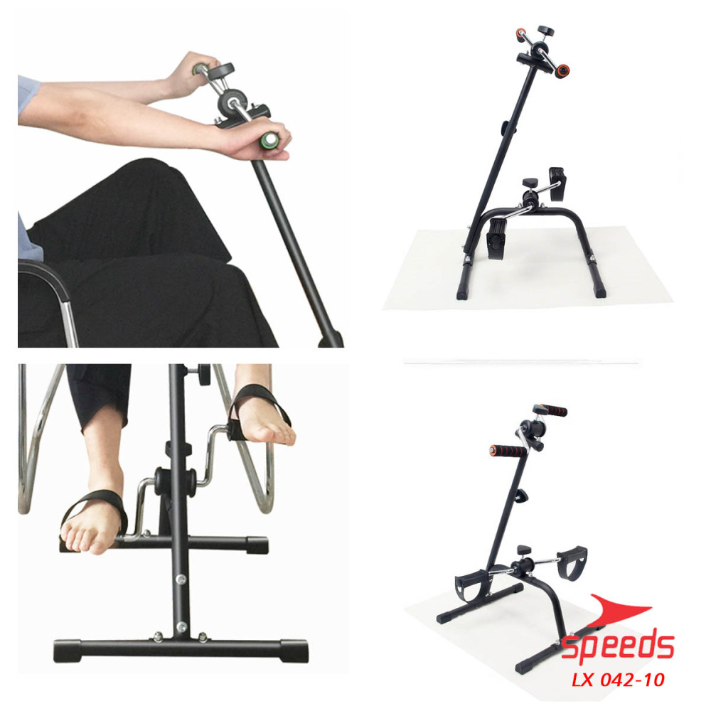 SPEEDS Sepeda Statis Terapi Pedal Exerciser Sepeda Terapi Untuk Kaki dan Tangan, Stroke 042-10