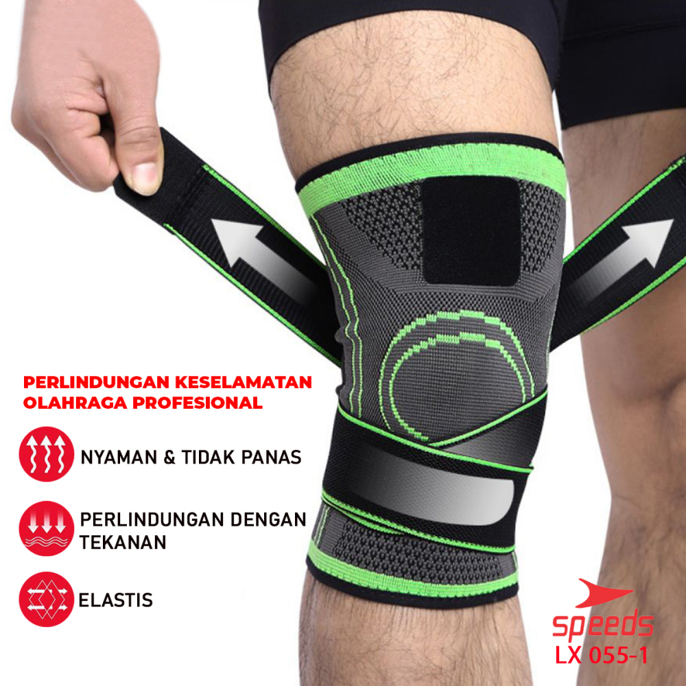 SPEEDS Pelindung Pegelangan lutut untuk Perlengkapan Training Fitness Wrist supporter 055-1