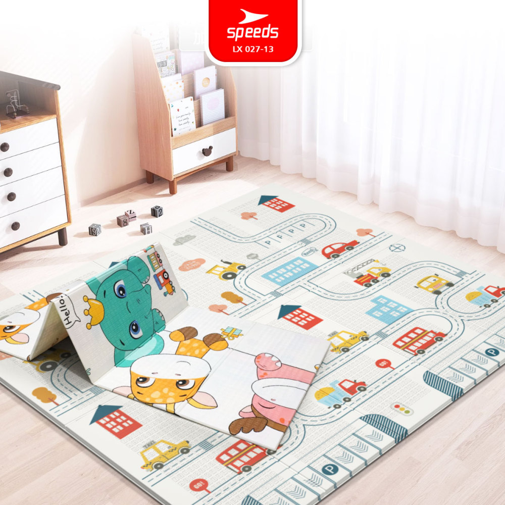 SPEEDS Playmat XPE Bayi 180x200x0.6cm Karpet Lipat Empuk 027-13