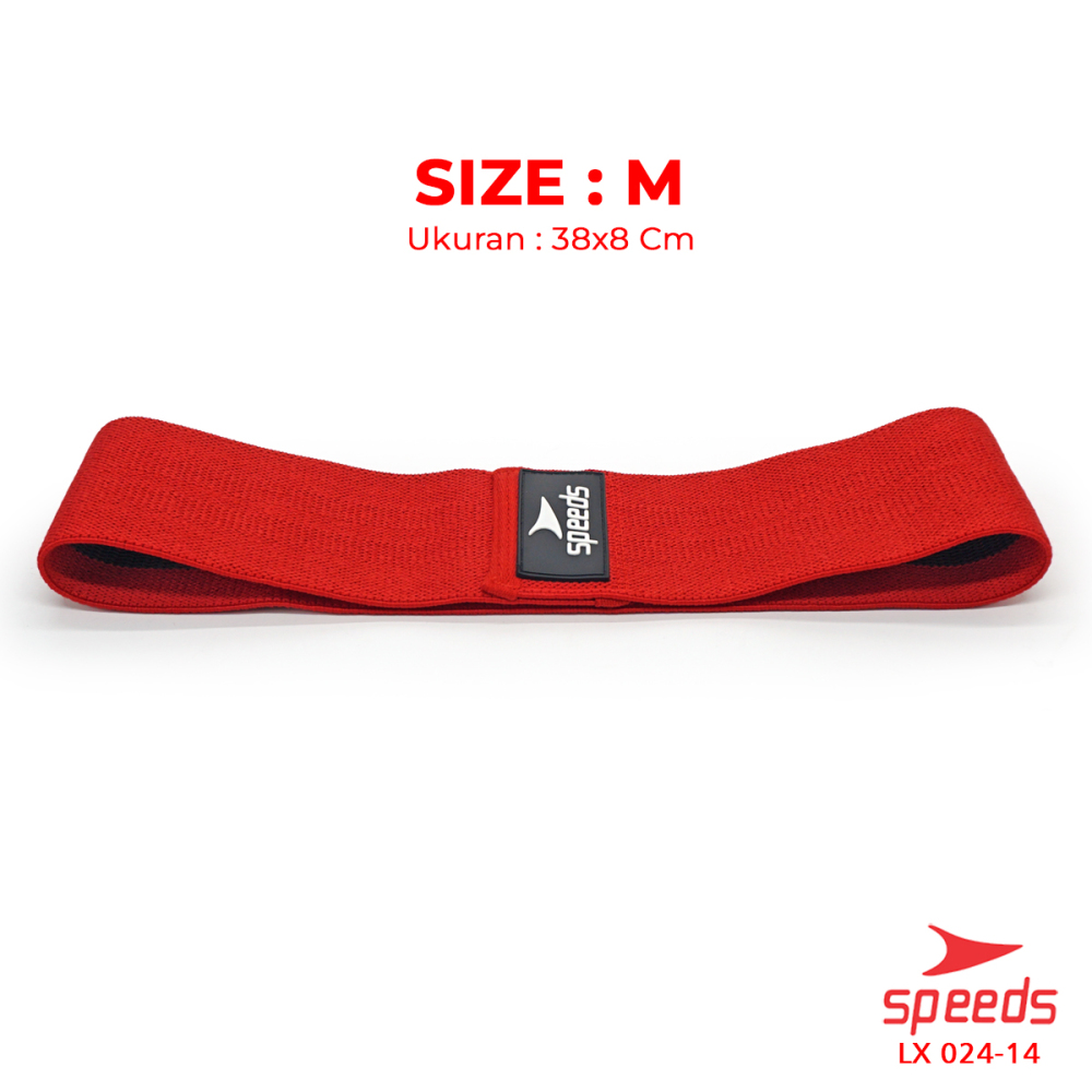SPEEDS Resistance Band Gym Resistance Hip Band Yoga Pilates Karet Yoga 024-14