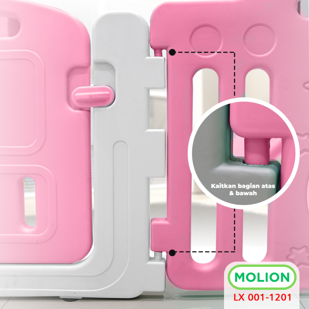 Pagar Anak Pagar Bayi Pagar Mainan Anak Bayi Baby Fence Lengkap dan Kokoh 001-1201