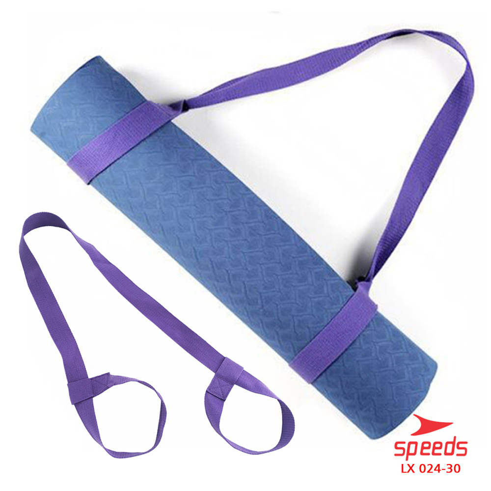 SPEEDS Yoga Mat Tas Sarung Strap Belt Stretch Resistance Band Gym Tali Karet Fitness Power Band Fleksibel Adjustable 024-30