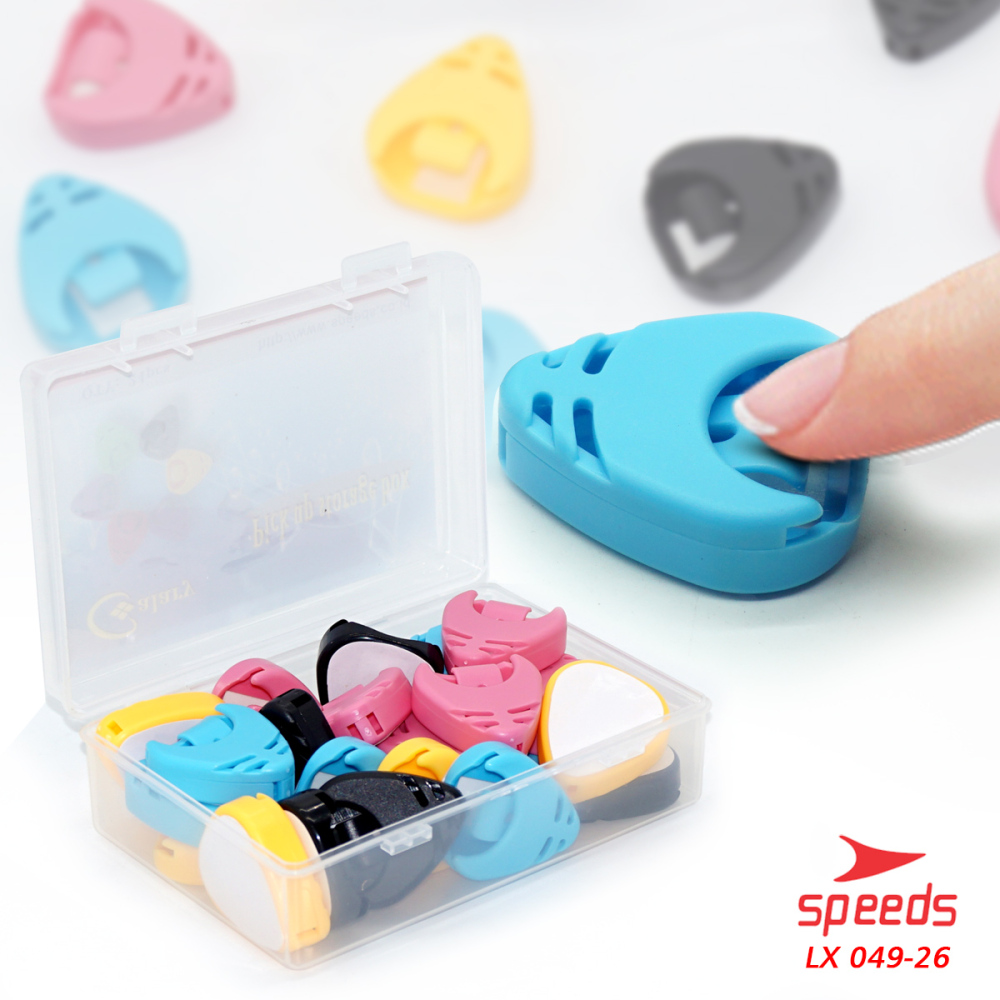 SPEEDS Alat Musik Pick Gitar Pick Holder Tempat Pick Gitar/Bass 049-26