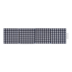 MAX7219 Dot Matrix Module  Microcontroller 4 In One Display with 5P Line Red Green Blue