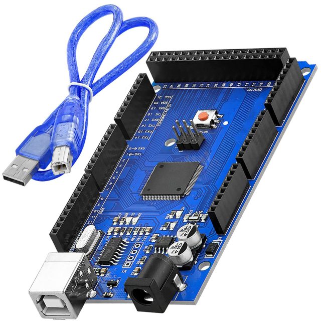 MEGA2560-Board mit USB Kabel