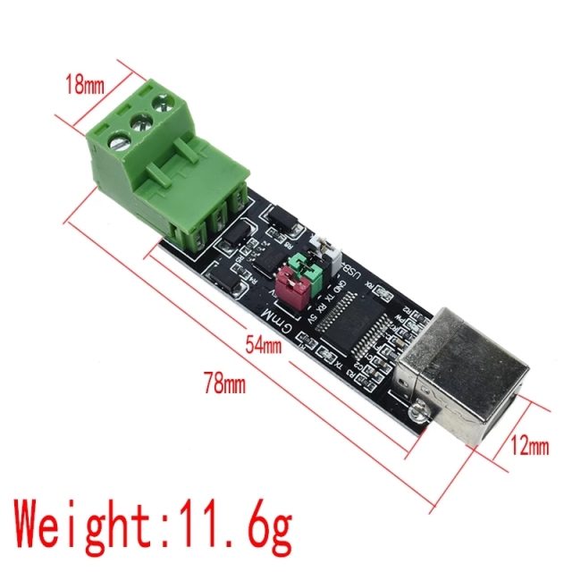 FT232 USB 2.0 to TTL RS485 Serial Converter Adapter FTDI Module FT232RL SN75176 double function double for protection