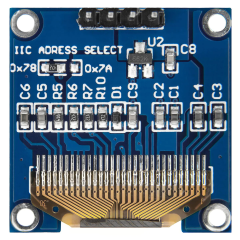 0.96 Inch OLED Display Module SSD1306 I2c Interface 128x64 Pixel Resolution