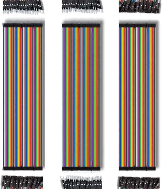 3x 40 Pieces Jumper Wire Cables M2M / F2M / F2F for Arduino and Raspberry Pi