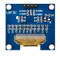 1.3 Inch OLED Display I2C 128x64 Resolution Display LCD Module