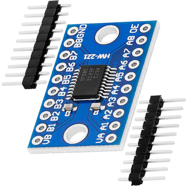 Compatible with TXS0108E Logic Level Converter 8 Channel Compatible with Arduino and Raspberry Pi