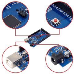 MEGA2560-Board mit USB Kabel