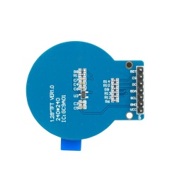 1.28 inch HD IPS Color TFT LCD Display Module 1.28" RGB LED Round Screen 240*240 GC9A01 Drive SPI Interface Adapter PCB Board