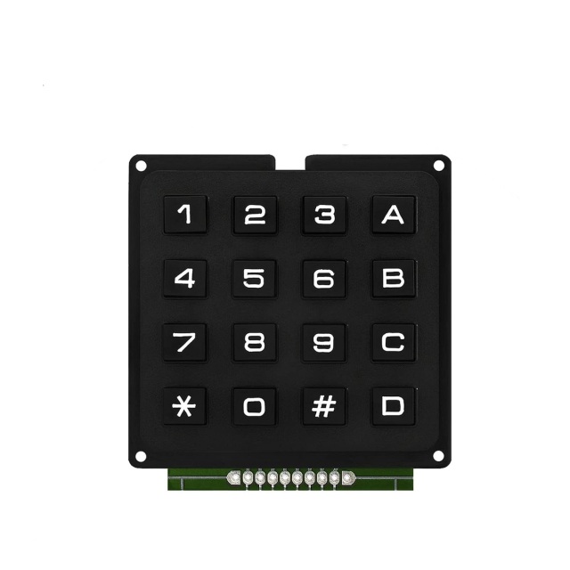 Single-chip microcomputer keyboard, matrix keyboard, 4*4 keyboard, keyboard module