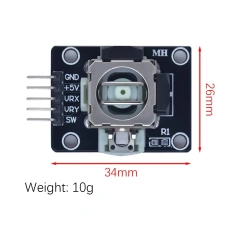 High-quality PS2 joystick control stick sensor KY-023 suitable for dual-axis XY joystick module