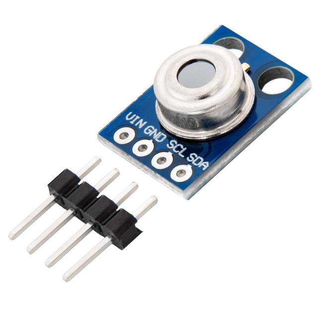 GY-906 MLX90614ESF Non-Contact Infrared Temperature Sensor Module, High-Precision I2C Interface for Arduino/STM32 Development