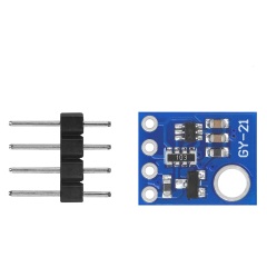 Purchase the GY-21 HTU21D high-precision temperature and humidity sensor module in bulk, suitable for home automation environment monitoring.
