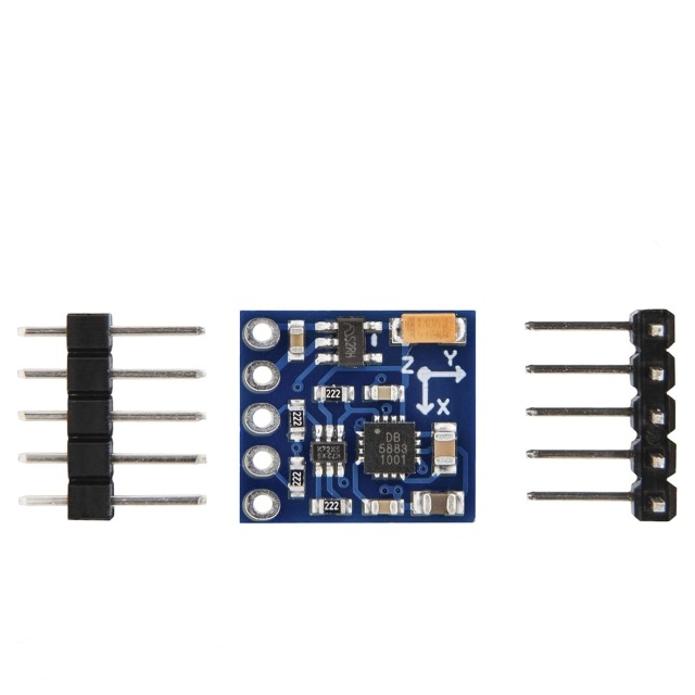 GY-271 HMC5883L 3-Axis Magnetometer Module – I2C Digital Compass for Arduino ESP32 Navigation Projects
