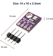 GY-BME280 3-in-1 Sensor Module – High Precision Temp, Humidity & Pressure I2C/SPI Board for Arduino ESP32 Weather Station