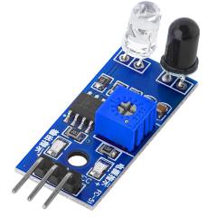 Infrared Obstacle Avoidance Sensor Module with Adjustable Sensitivity for Smart Car & Robot DIY Projects