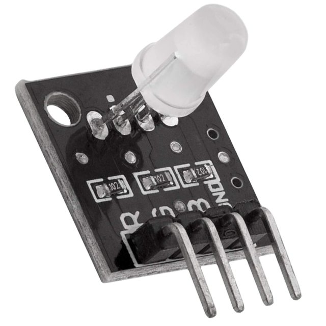 KY-016 RGB LED Module for Arduino, ESP32, and STM32 – Full-Color Lighting Control