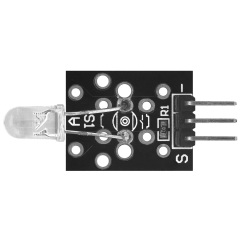 KY-005 Infrared Transmitter Sensor Module, suitable for infrared remote control systems, intelligent car obstacle avoidance, robot communication, and other applications