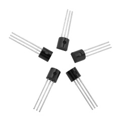 DS18B20 Digital Temperature Sensor – TO-92 Package, 1-Wire Interface, -55°C to +125°C Range, for Arduino/ESP32/Raspberry Pi Projects