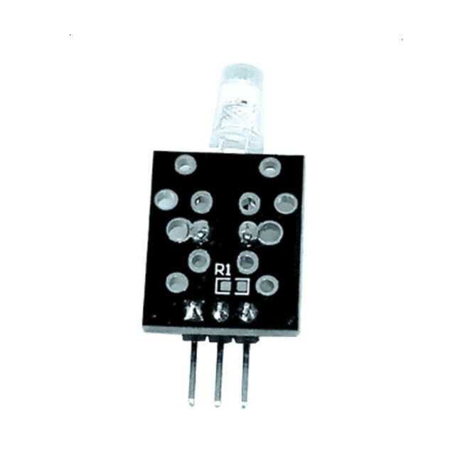 KY-005 Infrared Transmitter Sensor Module, suitable for infrared remote control systems, intelligent car obstacle avoidance, robot communication, and other applications