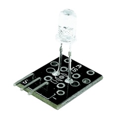 KY-005 Infrared Transmitter Sensor Module, suitable for infrared remote control systems, intelligent car obstacle avoidance, robot communication, and other applications