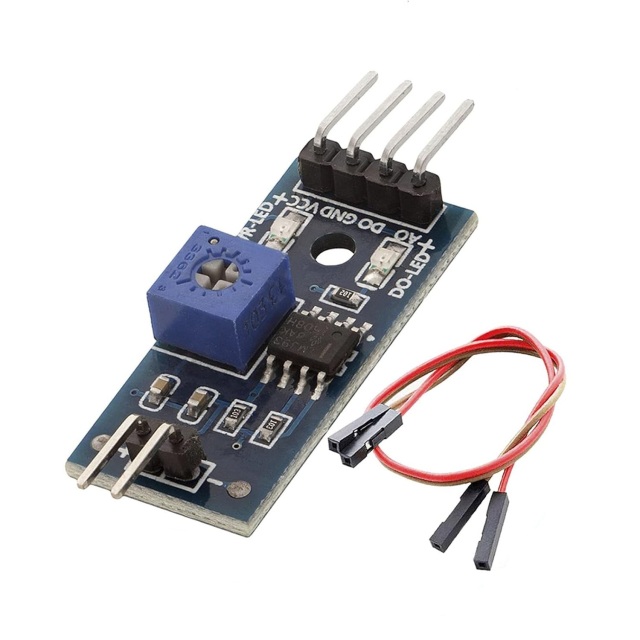 Soil Moisture Sensor Module – Analog & Digital Output, Adjustable Sensitivity Probe for Arduino Smart Irrigation & Plant Monitoring Systems