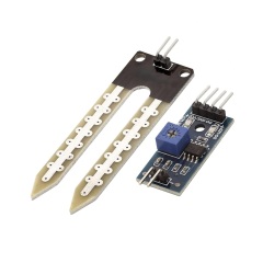 Soil Moisture Sensor Module – Analog & Digital Output, Adjustable Sensitivity Probe for Arduino Smart Irrigation & Plant Monitoring Systems