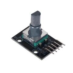 KY-040 Rotary Encoder Module | Incremental Rotary Switch | With Push Button | 5V Digital Sensor | For Arduino/STM32/3D Printer Control Panel | Industrial Knob Potentiometer